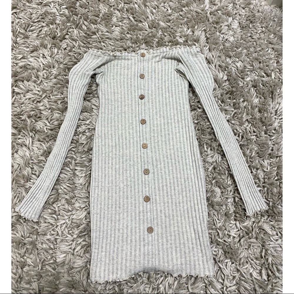 Off the shoulder dress